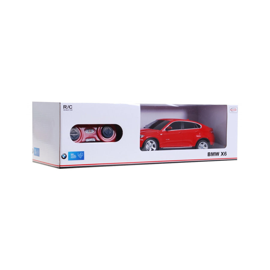 Радиоуправляема кола BMW X6 1:24, червена